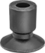 Image of Product. Front orientation. Vacuum Cups. Static-Control Push-On Vacuum Cups.