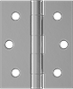 Surface-Mount Hinges with Holes