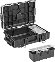 Image of Product. Front orientation. Tool Boxes. Tool Boxes, Style K.