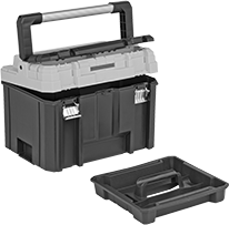 Image of Product. Front orientation. Tool Boxes. Tool Boxes with Removable Tote Tray, Style K.