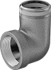 Low-Pressure Stainless Steel Threaded Pipe Fittings with Sealant