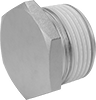 Low-Pressure Stainless Steel Threaded Pipe Fittings with Sealant