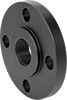 Low-Pressure Iron and Steel Threaded Pipe Flanges