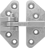 Image of Product. Front orientation. Hinges. Swing-Clear Ring-Release Latch Hinges.