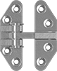 Pin-Release Quick-Disconnect Hinges