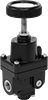 DIN-Mount Precision Compressed Air Regulators