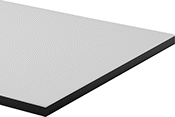 Image of Product. Front orientation. Foam. Antislip Natural Rubber Foam Sheets, Crisscross Texture.