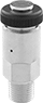 Image of Product. Front orientation. Pressure Indicators. Plunger Indicator, Threaded Mount.