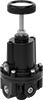 DIN-Mount Precision Compressed Air Regulators
