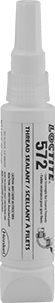 Image of Product. Front orientation. Loctite® 572 Thread Sealant, 1.7 FL. oz Tube.
