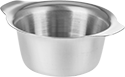 Image of Product. Front orientation. Cups. Sample Cups, Stainless Steel, Two Handles.