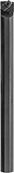 Image of Product. Front orientation. Internal-Threading Cut. High-Performance Grooving Lathe Tool Inserts, Internal-Grooving Cut, Left-Hand Cutting Direction.