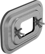 Image of Product. Front orientation. Duct Access Panels. Quick-Open Access Panels, Style D.