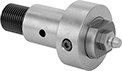 Image of Product. Front orientation. Idler Shafts. Heavy Duty Spring-Loaded Adjustable-Arm Roller Chain and Belt Tensioners.