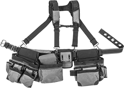 Image of Product. Front orientation. Tool Belts. Tool Belts with Storage, Style D.