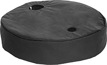 Image of Product. 27" Dia. Insulated Top Cover. Front orientation. 27" Diameter. Thermally Insulating Wraparound Heaters for Pails, Drums, and Totes.