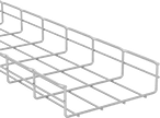 Image of Product. Front orientation. Cable Trays and Fittings. Zinc-Plated&nbsp;Steel Formable Cable Trays and Fittings, Trays.