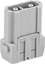Image of Product. Power Inserts—Plugs. Front orientation. Latching Connectors. Multipurpose Build-Your-Own Latching Connectors, Power Inserts, Plugs.