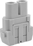 Image of Product. Power Inserts—Sockets. Front orientation. Latching Connectors. Multipurpose Build-Your-Own Latching Connectors, Power Inserts, Sockets.