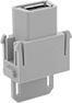 Image of Product. USB Inserts—Adapters. Front orientation. Latching Connectors. Multipurpose Build-Your-Own Latching Connectors, USB Inserts—Adapters, Adapters, Female × Female.