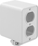 Image of Product. Outlet Box. Front orientation. Outlet Boxes. Rubber Outlet Boxes, For Maximum of 1 Device.
