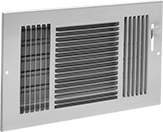 Image of Product. Front orientation. Registers. Wall/Ceiling Registers, Three-Way Airflow.