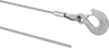 Ultra-Flexible Wire Rope with Hook for Lifting