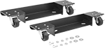 Image of Product. Front orientation. Dollies. Freestanding Electronics Racks.