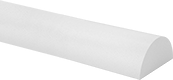 Image of Product. Front orientation. Foam. Chemical-Resistant Cushioning Polyethylene Foam Half Rounds, Rough Texture.