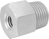 Miniature Low-Pressure Aluminum Threaded Pipe Fittings