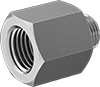 Miniature Low-Pressure Aluminum Threaded Pipe Fittings