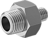 Miniature Low-Pressure Aluminum Threaded Pipe Fittings