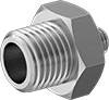 Miniature Low-Pressure Aluminum Threaded Pipe Fittings