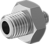 Miniature Low-Pressure Aluminum Threaded Pipe Fittings