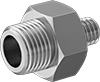 Miniature Low-Pressure Aluminum Threaded Pipe Fittings