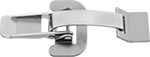 Image of Product. Front orientation. Draw Latches. Draw Latches, Style T.