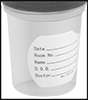 Sterile Disposable Plastic Jars
