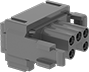 Image of Product. Front orientation. Han Connectors. Stackable Han Connectors, Sockets.