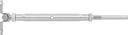 Image of Product. Side1 orientation. Turnbuckles. Closed-Body Mounting-Plate-to-Wire Rope Turnbuckles—Not for Lifting, Compression Grip.