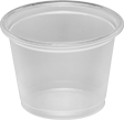 Image of Product. Front orientation. Cups. Sample Cups, Plastic.