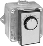Image of Product. Front orientation. Thermostats. Hazardous Location Line-Voltage Thermostats.