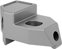Image of Product. Front orientation. Lathe Tool Insert Holder Replacement Parts. Parts for High-Performance Carbide Insert Holders for Threading and Grooving, Clamps with Coolant Hole.