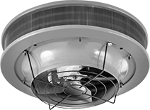 Image of Product. Front orientation. Space Heaters. Vertical-Flow Large-Space Steam and Water Heaters .