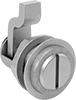 Adjustable-Tension Tight-Hold Slotted-Drive Cam Locks
