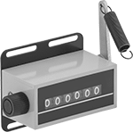 Image of Product. Front orientation. Counters. Lever-Actuated Counters , Screw On, Style A.