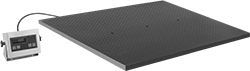 Image of Product. Scales. Front orientation. Adjustable Mounting Feet. Legal-for-Trade Floor Scales with Remote Display.