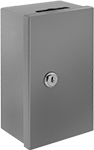 Image of Product. Front orientation. Drop Boxes. Key-Collecting Drop Boxes.
