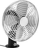 Image of Product. Front orientation. Fans. Bench-Top DC Fans, Slotted Guard.
