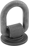 Image of Product. Front orientation. Tie-Down Rings. Swiveling Weld-On Tie-Down Rings, Style A.