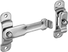 Push-Button Release Swinging Bar Latches